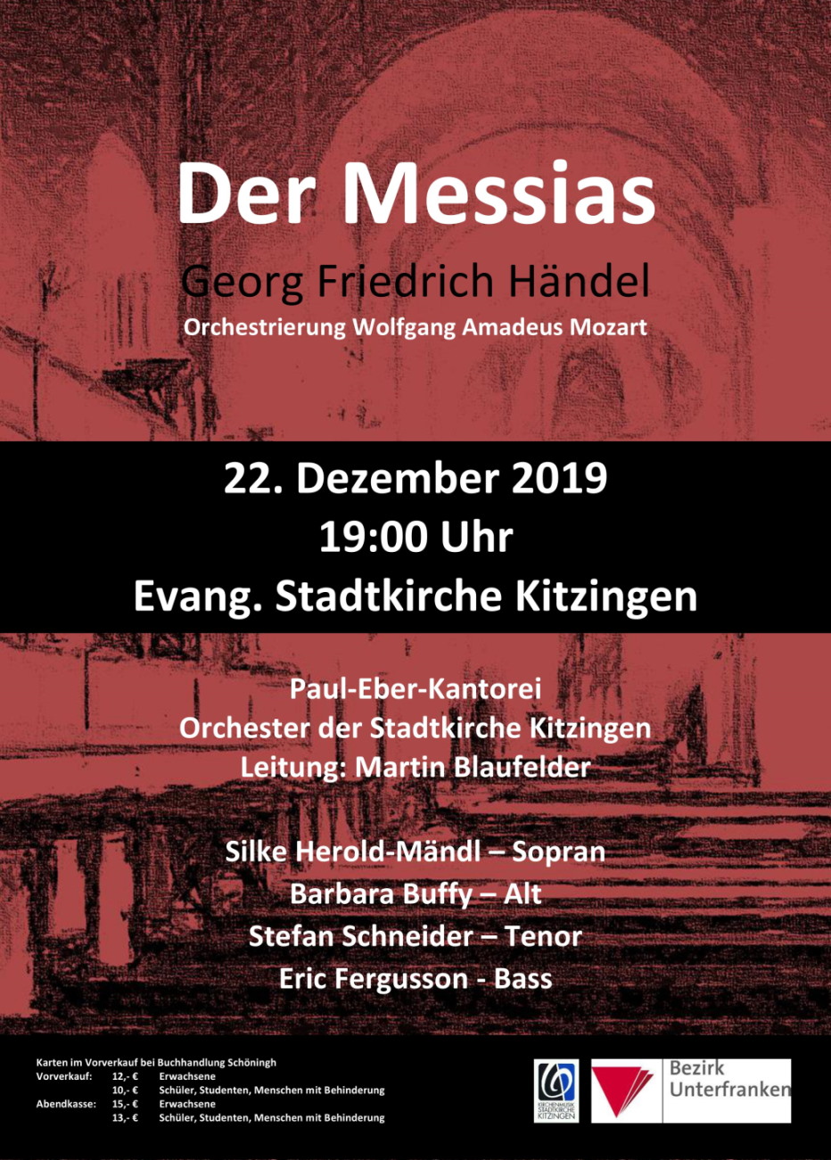 Plakat Messias Dez 2019